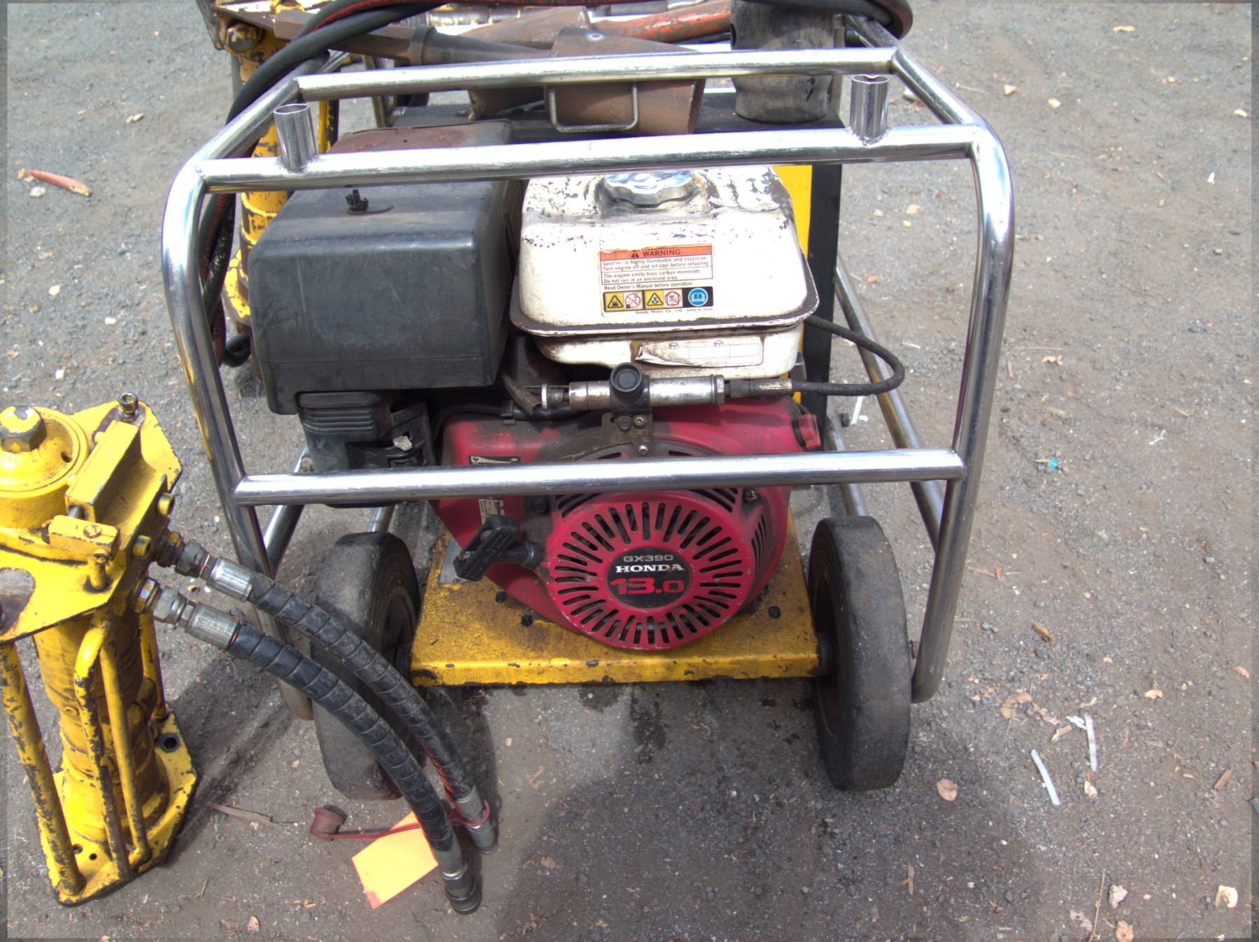 Atlas Copco Power Pack Hydraulic LP 13-30 P & 2 Post Rod Drivers LPD-T