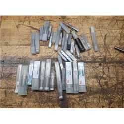 Lot of New Misc Carbide End Mills