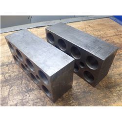 (2) 12" x 6" x 4" Steel Set Up Blocks