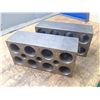 Image 2 : (2) 12" x 6" x 4" Steel Set Up Blocks