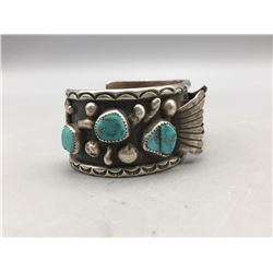 Vintage Turquoise Watch Bracelet