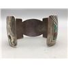 Image 8 : Vintage Navajo inlay watch bracelet