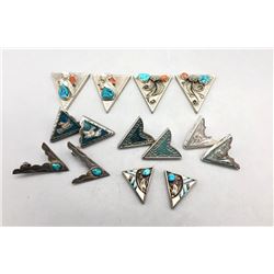 Group of Vintage Collar Tips