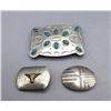 Image 1 : Group of Three Vintage Belt Buckles