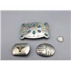 Image 2 : Group of Three Vintage Belt Buckles