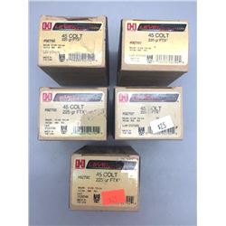 Five Full Boxes of .45 Colt Ammo