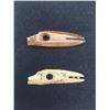 Image 3 : Antique Alaskan Harpoon Points from Walrus Ivory