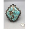 Image 2 : Large Stone Turquoise Bracelet - Richard Jim