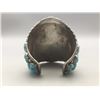 Image 4 : Large 30 Stone Blue Turquoise Cluster Bracelet