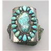 Image 10 : Large Turquoise Bracelet by John Renner