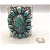 Image 2 : Large Turquoise Bracelet by John Renner