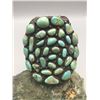 Image 10 : Large 35 Stone Green Turquoise Cluster Bracelet
