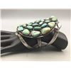 Image 11 : Large 35 Stone Green Turquoise Cluster Bracelet