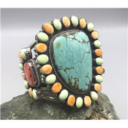 Large Multi-Stone Cluster Bracelet by Livingston