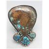 Image 1 : Large Unique Turquoise Bracelet