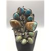 Image 1 : Large Unique Turquoise Ring