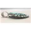 Image 4 : Large Turquoise Cluster Pin/Pendant - Rafael