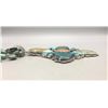 Image 7 : Huge Turquoise Cross Pendant and Necklace