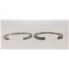 Image 5 : Two Sterling Silver Cuff Bracelets