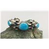 Image 10 : Three Stone Turquoise Bracelet