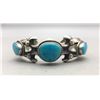 Image 1 : Three Stone Turquoise Bracelet