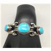 Image 7 : Three Stone Turquoise Bracelet