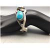 Image 8 : Three Stone Turquoise Bracelet
