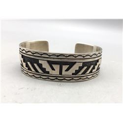 Sterling Silver Overlay Bracelet by Tommy Singer