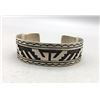 Image 1 : Sterling Silver Overlay Bracelet by Tommy Singer