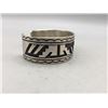Image 2 : Sterling Silver Overlay Bracelet by Tommy Singer