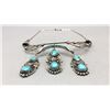 Image 5 : Unique Turquoise and Sterling Silver Necklace