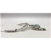 Image 7 : Unique Turquoise and Sterling Silver Necklace