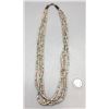 Image 3 : Vintage Four Strand Heishi and Turquoise Necklace