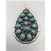 Image 3 : Nice Looking Spiderweb Turquoise Pendant