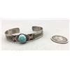 Image 3 : Turquoise and Sterling Silver Bracelet