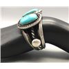 Image 8 : Vintage Three Stone Turquoise Bracelet