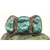 Image 8 : Vintage Three Stone Turquoise Bracelet