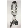 Image 2 : Sterling Silver and Turquoise Concho Belt