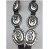 Image 5 : Sterling Silver and Turquoise Concho Belt