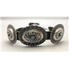 Image 9 : Sterling Silver and Turquoise Concho Belt