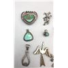 Image 3 : Group of Pins Pendants Tacks and etc