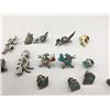 Image 6 : Group of Pins Pendants Tacks and etc