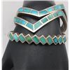 Image 1 : Three Vintage Inlay Bracelets