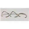 Image 8 : Three Vintage Inlay Bracelets