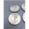 Image 2 : Five Morgan Silver Dollars