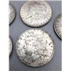 Image 3 : Five Morgan Silver Dollars