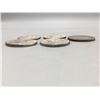 Image 5 : Five Morgan Silver Dollars