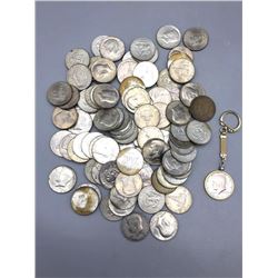 Approx. 90 Half Dollars