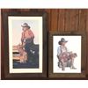 Image 1 : Two Coors Cowboy Prints by Snidow