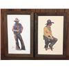 Image 1 : Two Coors Cowboy Prints by Snidow